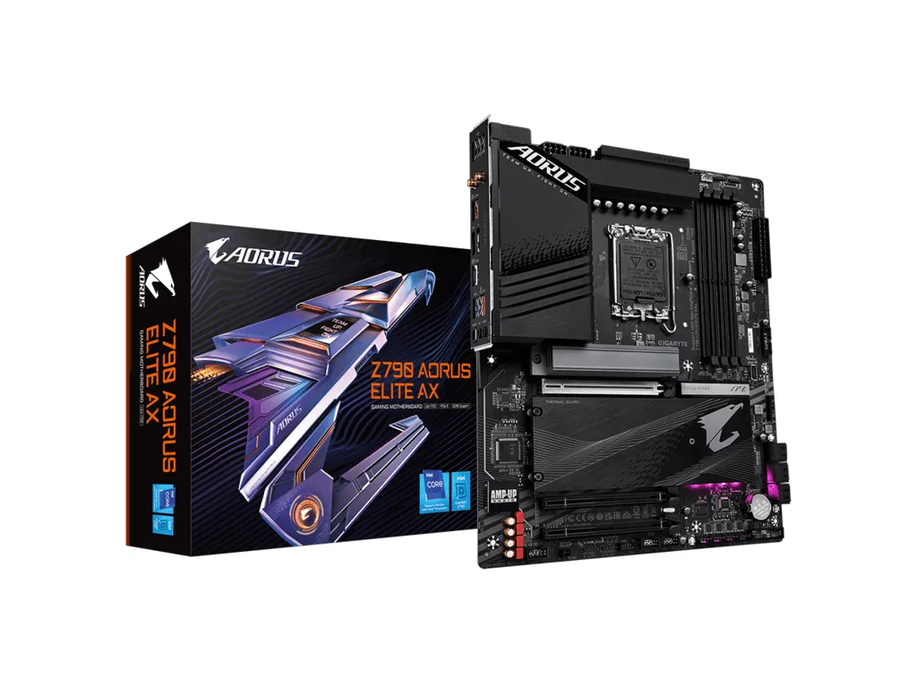 Gigabyte MB Z790 AORUS ELIT AXLGA1700, 4xDDR5, 4xM.2, 6xSATA10xUSB, HDMI, DP, WIFI, ATX