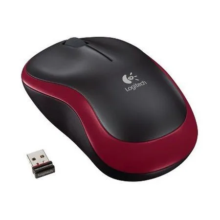 Miš LOGITECH M185 wireless, optical, crveni, 910-002240/2503/2237
