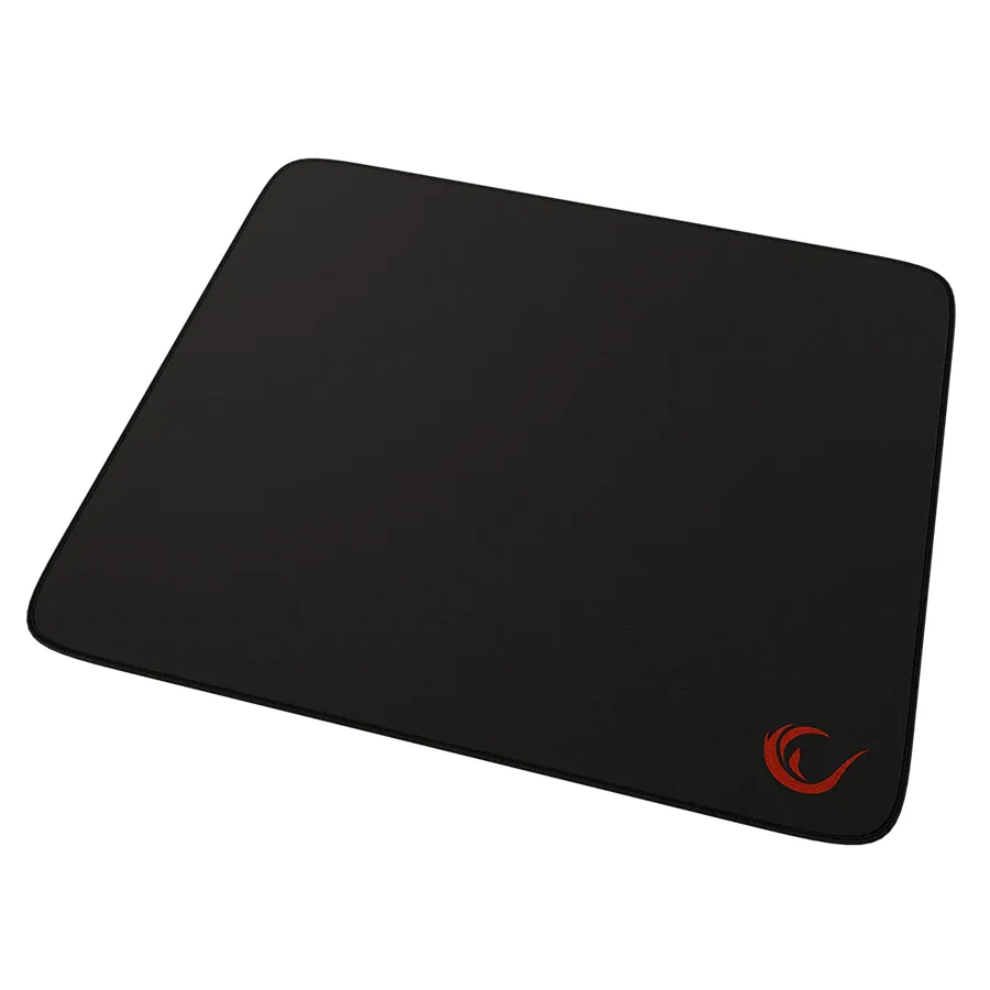 Rampage Podloga za miš gaming BLITZ L 450x400x4mm sewing neutral fabric black gaming mouse pad, 41202