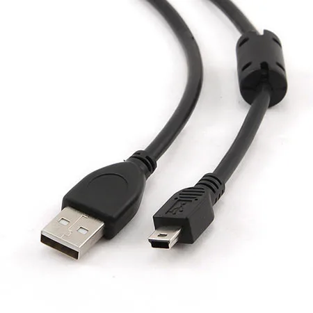 Gembird USB 2,0 kabal A-mini5PM 1,8m, ferrite, CCF-USB2-AM5P-6