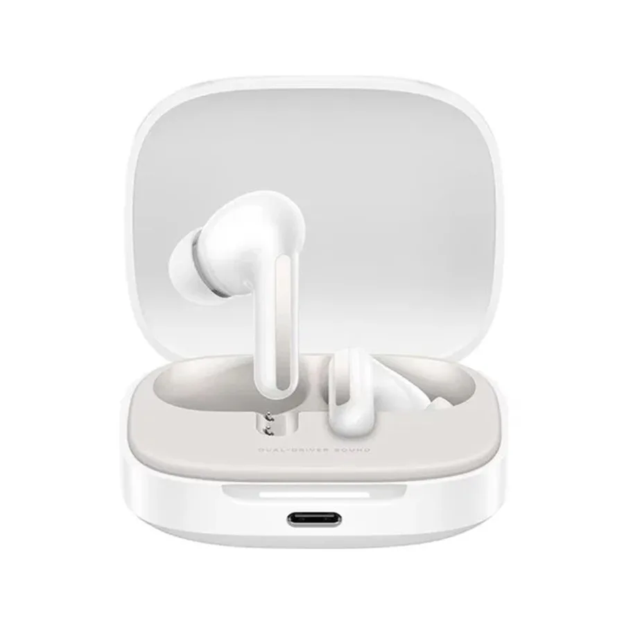 Slušalice bluetooth Xiaomi Mi Redmi Buds 6 bijela trajanje baterije 42h Bluetooth 5.4, BHR9250GL