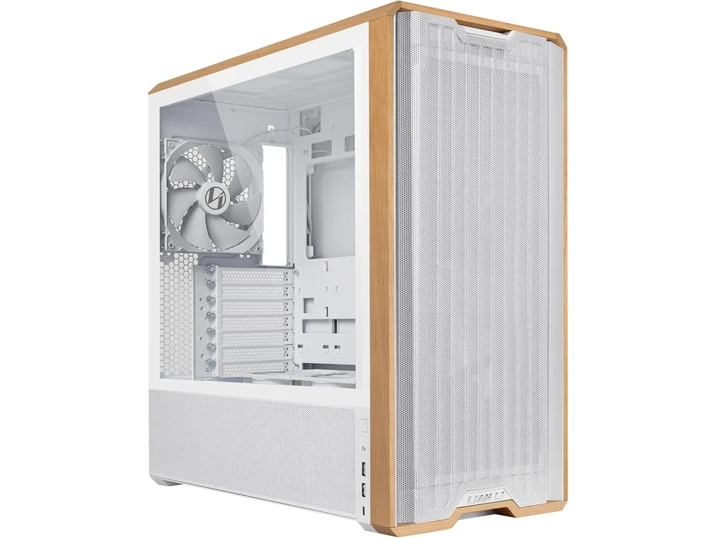 Inter-Tech Lian Li Lancool 217 White ATX, 5x fans, Mid-tower 1x 140mm, 2x 120mm, 2x 170mm