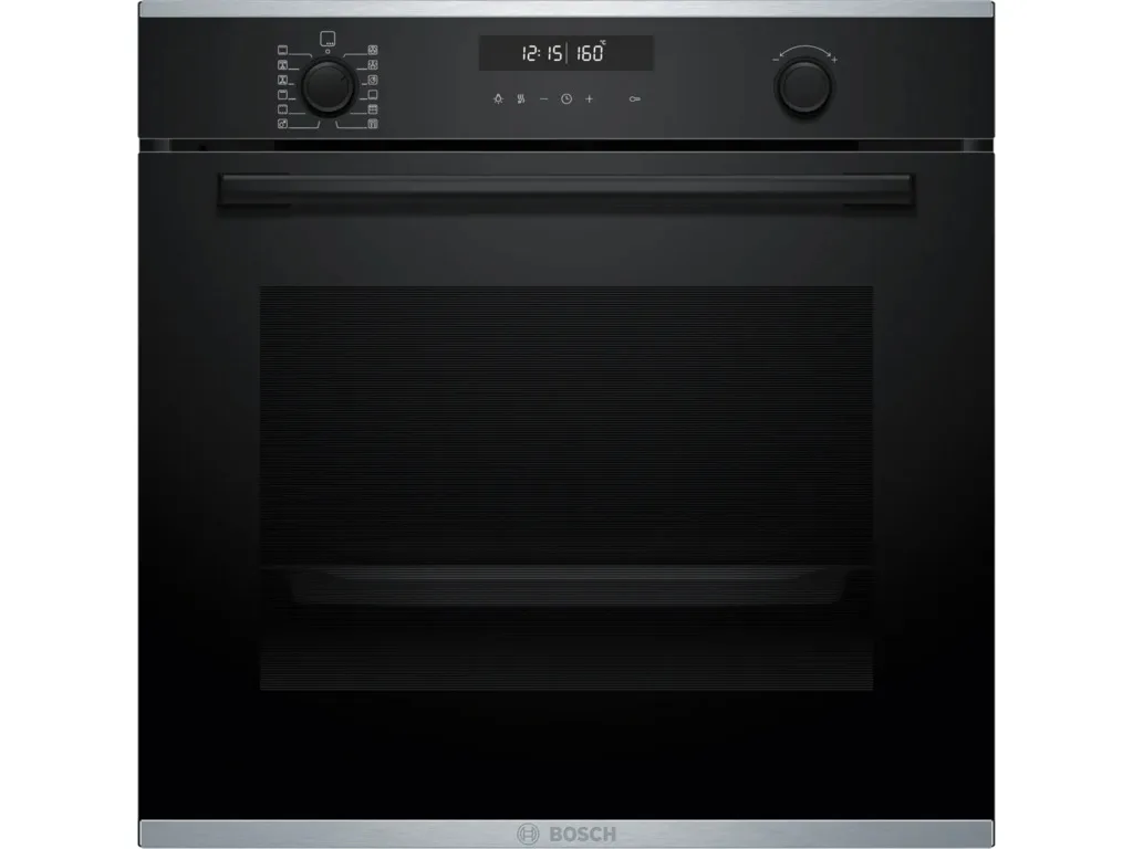 Bosch pećnica Serie 6| CRNA, A, PIROLIZA, AutoPilot 30, Air Fry, 71L, 10 Programa, ES