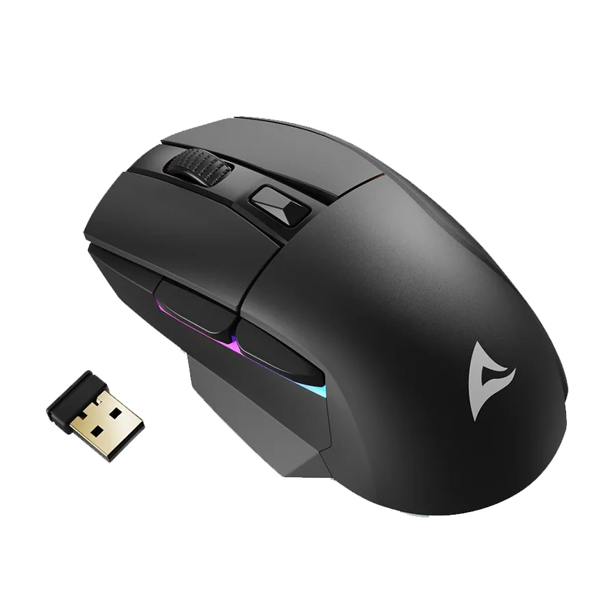 Miš SHARKOON gaming wireless/wired Skiller SGM50W Black