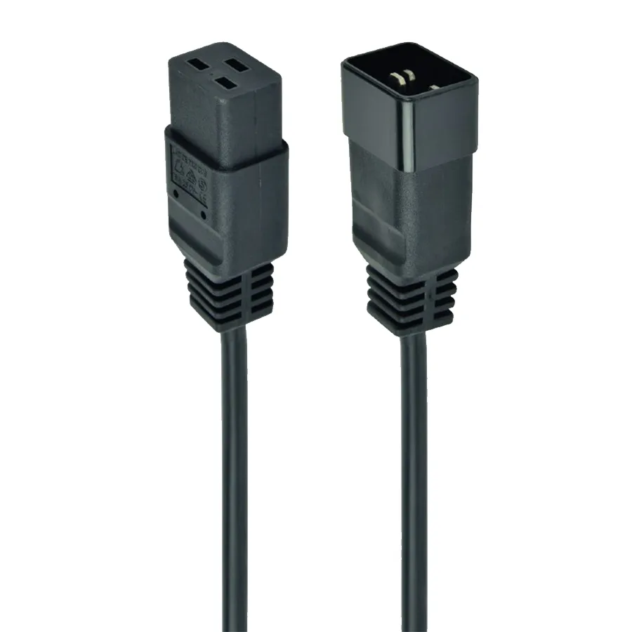 Gembird Euro kabl, 3 pin, 1,8m, C19 to C20, kockasti PC-189-C19