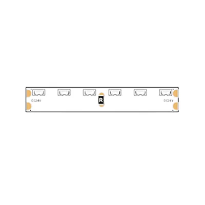 LED traka Colors 9,6 W/m, 3014, 120 LED, 3000K, IP20, 8mm, DC 24V