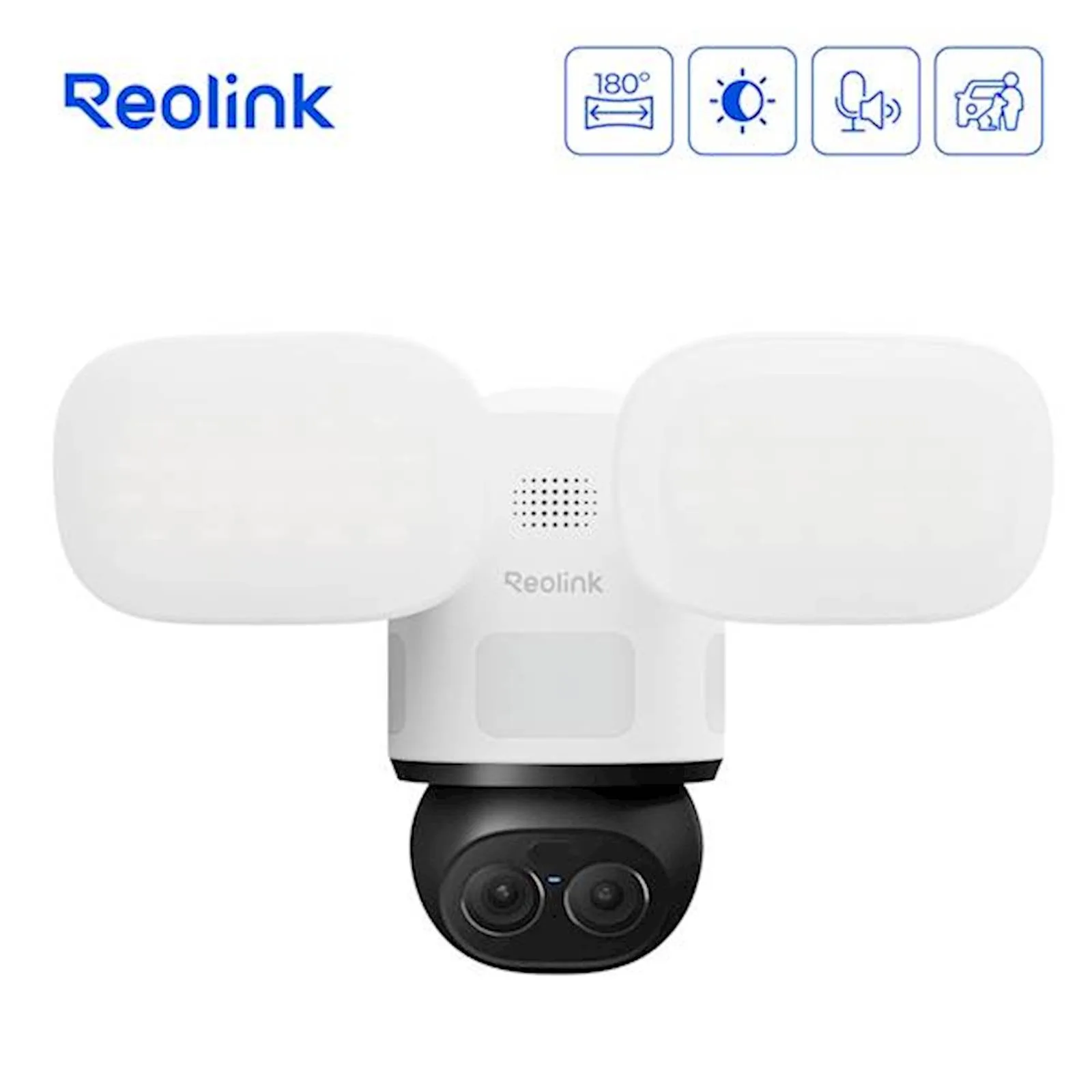 Reolink Ip Kamera TrackFlex Floodlight F850W 8MP, 4K, 3000 lumena reflektori 30M IR, 6x zoom, Ai