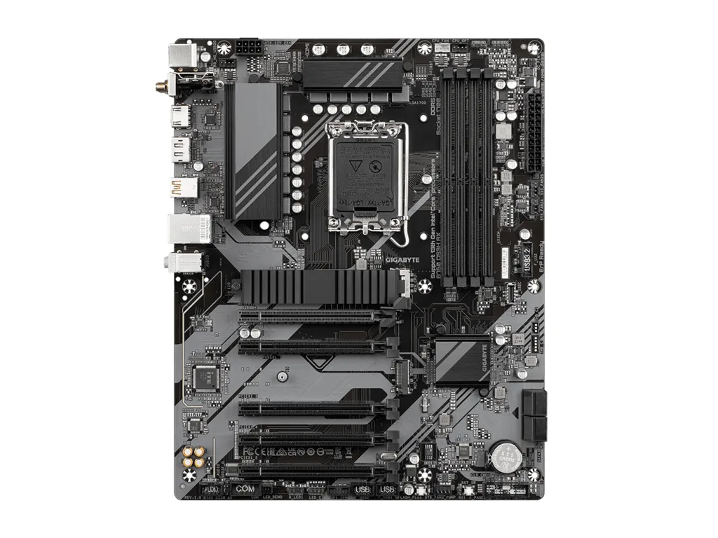 Gigabyte MB B760 DS3H AX DDR5LGA1700, 4xDDR5, 2xM.2, 4xSATA6xUSB, HDMI, DP, WIFI, ATX