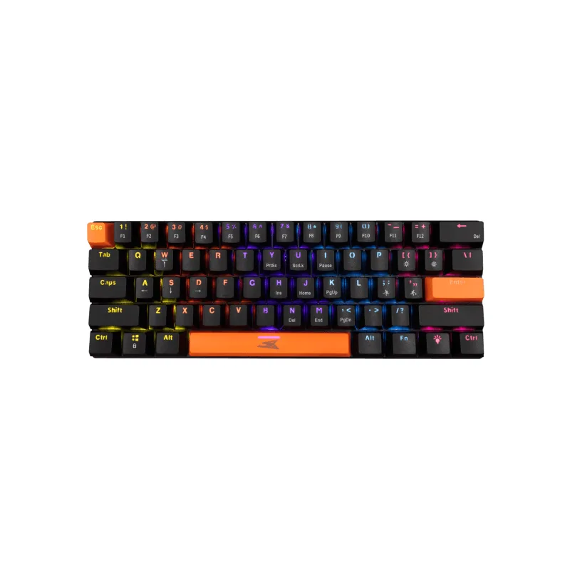 Baracuda TASTATURA BGK-03121 DOLPHIN Crna - Mehanicka / US BLUE SW