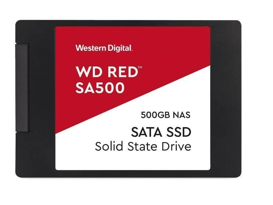 WD SSD 500GB 2,5" SATA REDNAS 560/530 MBs