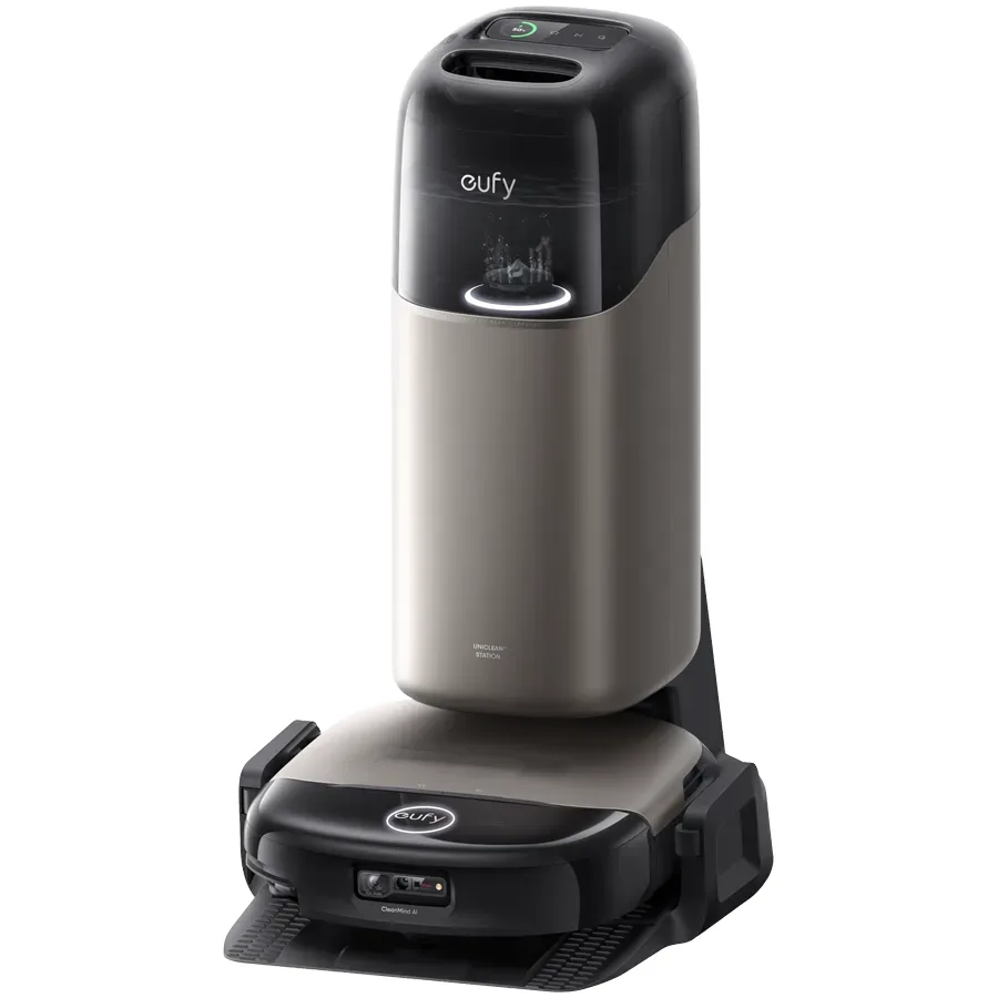 Anker eufy Robot Vacuum Omni S2 30.000Pa Suction Power, HydroJet 2.0 Self-Cleaning Roller Mop