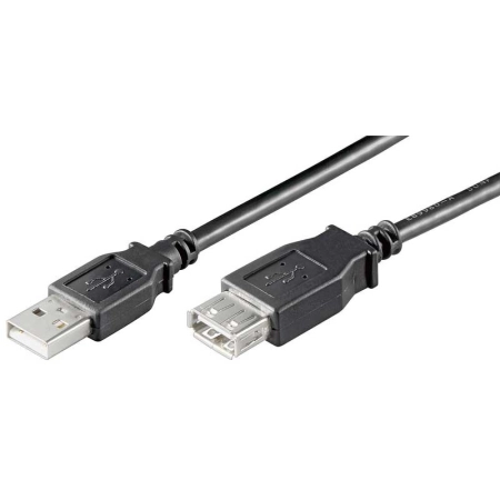 Logilink USB Cable Extension 3m CU0011B Black