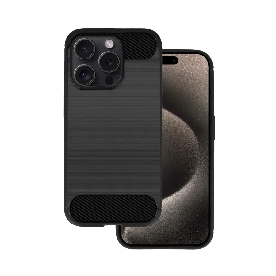Apple ZAŠTITNA MASKA CARBON ZA IPHONE 15 PRO MAX CRNA