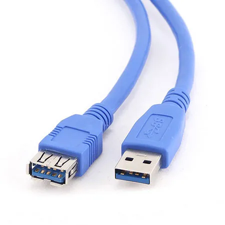 Gembird USB 3.0 kabal, 3m, A-A BLACK ext cable, CCP-USB3-AMAF-10