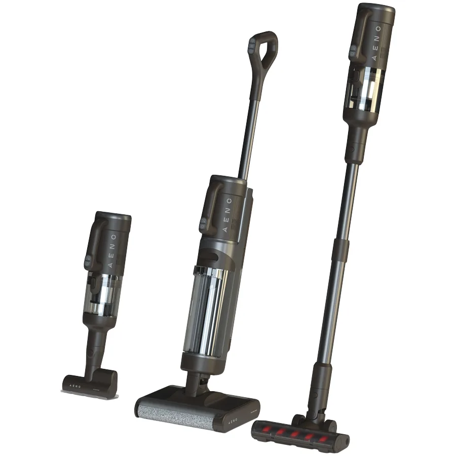 AENO Cordless Transformer Vacuum Cleaner, Wet and Dry cleaning, 200W, 4000mAh, 14kPa, 21,6V, 2 rollers