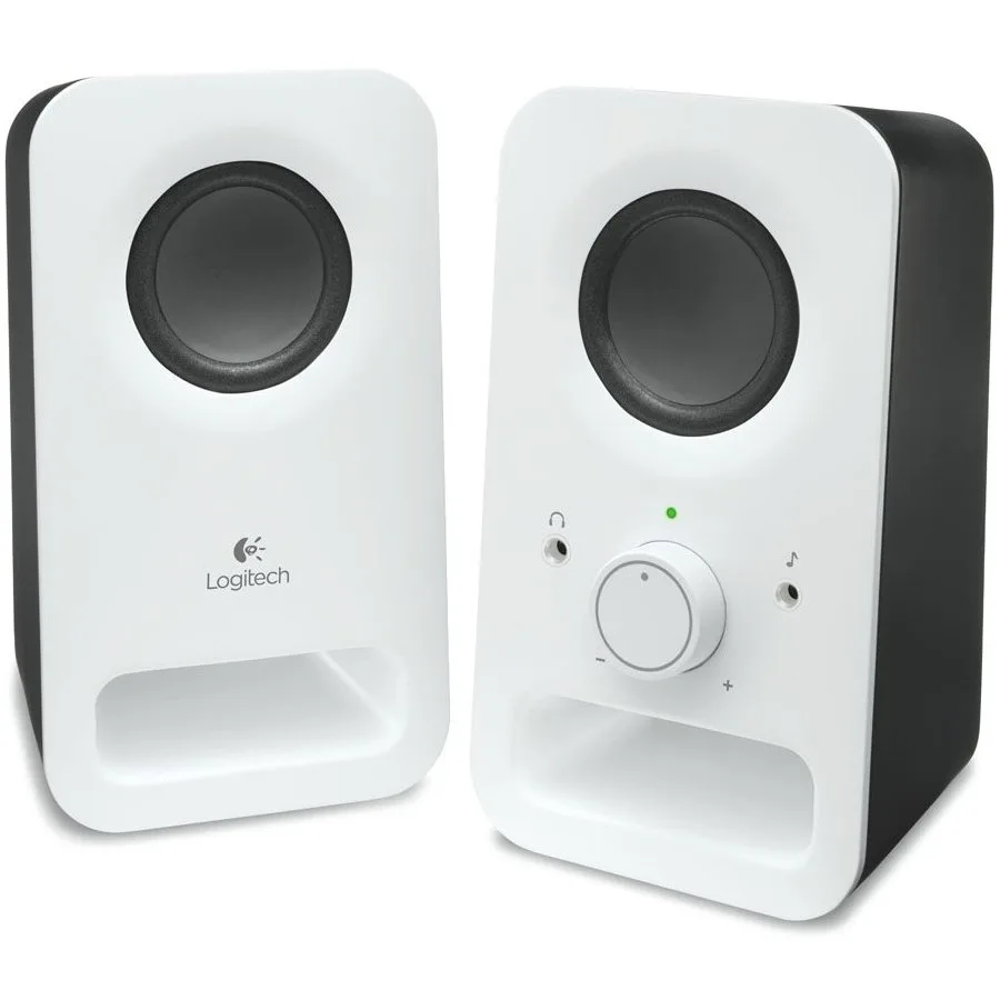 Logitech Z150 Stereo Speakers - SNOW WHITE - 3.5 MM