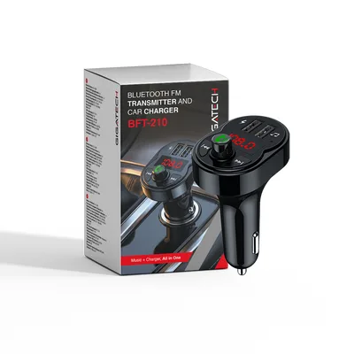 Gigatech Bluetooth FM transmiter i autopunjač BFT-210