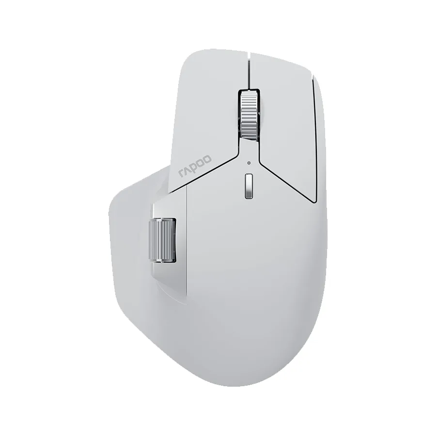 Miš RAPOO MT760L - rechargeable Mouse Wireless, Bluetooth Grey, White, R-12528