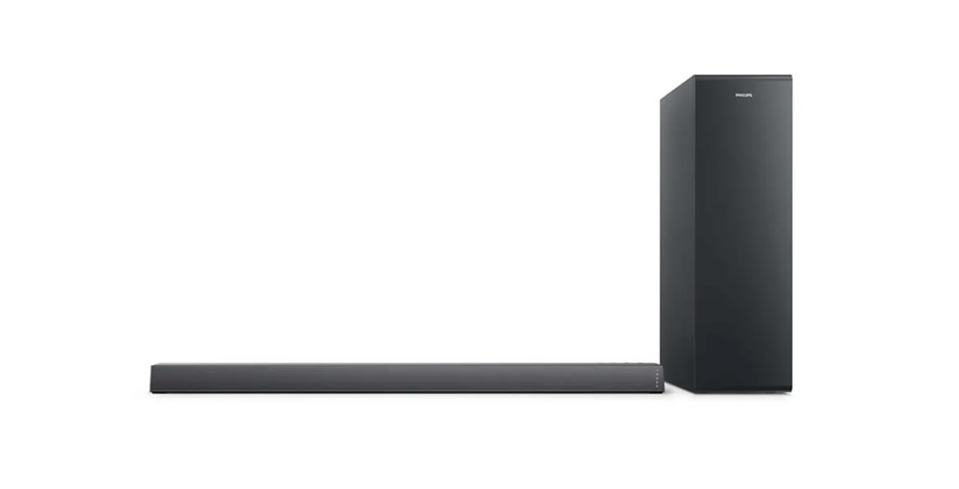 Philips TAB6305 Soundbar2.1-kanalni bežični niskotonacIzuzetno tanak, snažan zvuk