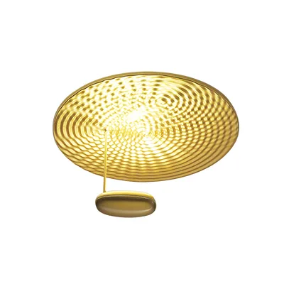 LED plafonjera Green Tech, 20W, 3000K, IP20, zlatna boja