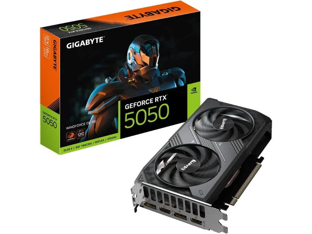 Gigabyte VGA 5050 Windforce OC 8GB GDDR6, 128-bit, 2xDP, 2x HDMI