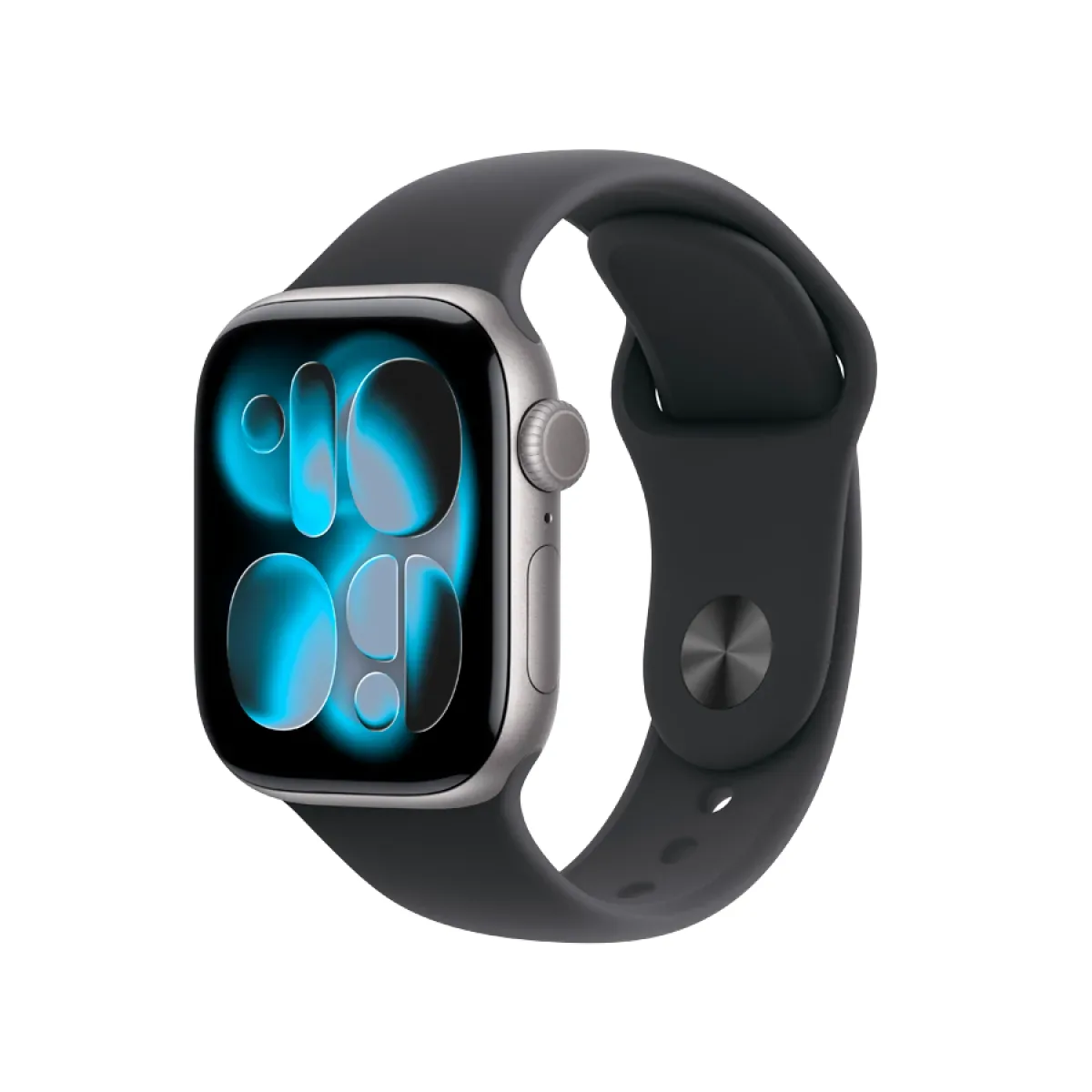 Apple Watch Series 11 GPS 42mm Space Grey Aluminium Case with Black Sport Band - M/L, Model A3331
