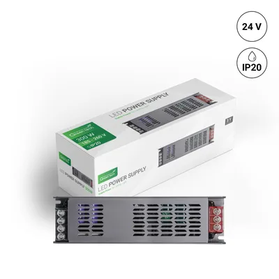 LED napajanje Green Tech 300W, 24V, IP20