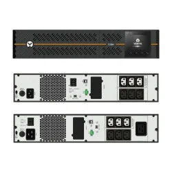 Vertiv EDGE UPS 2200VA/1980W | Rack/Tower| 2U | Output: 3+3 x IEC C13