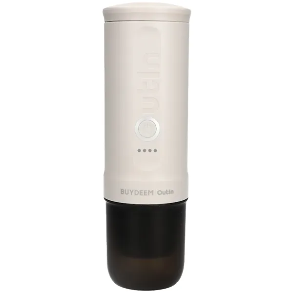 Buydeem Nano Espresso Machine, model OTEM-01, color Oat White