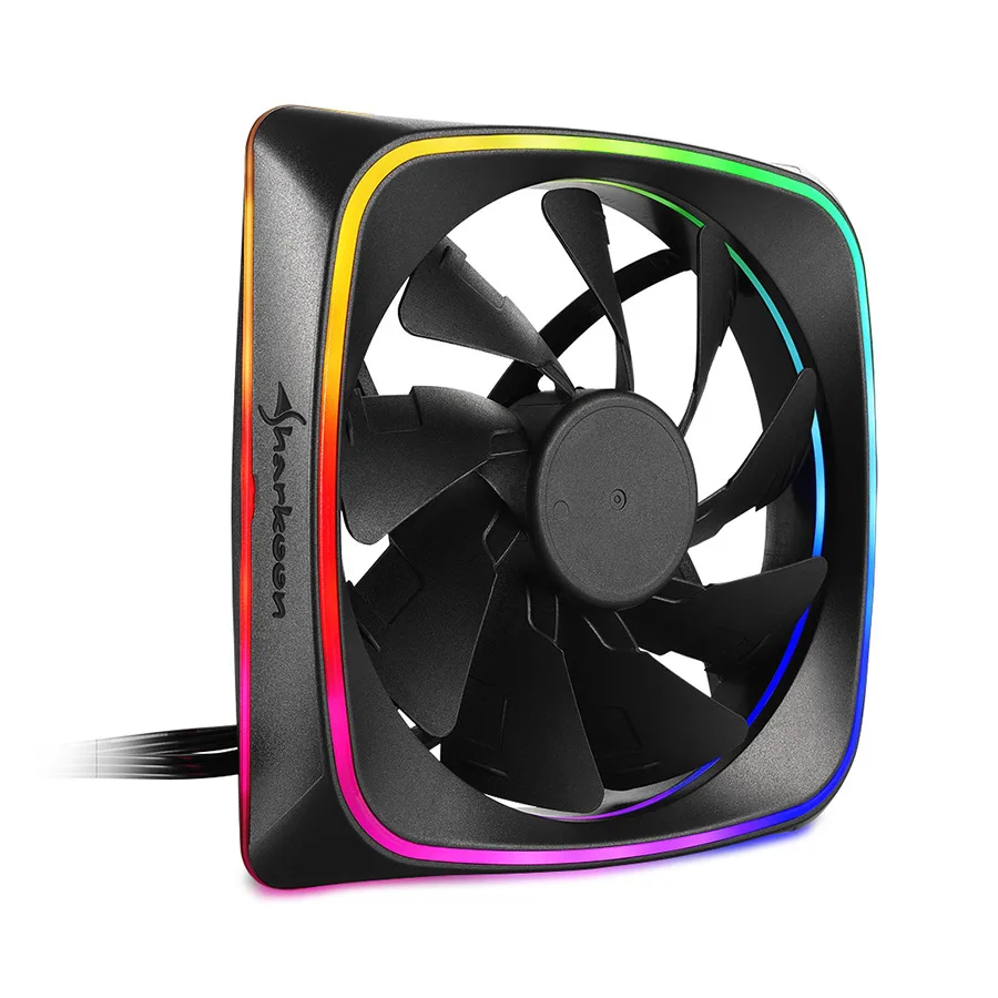 Ventilator SHARKOON gaming SHARK Lights RGB fan, 120mm