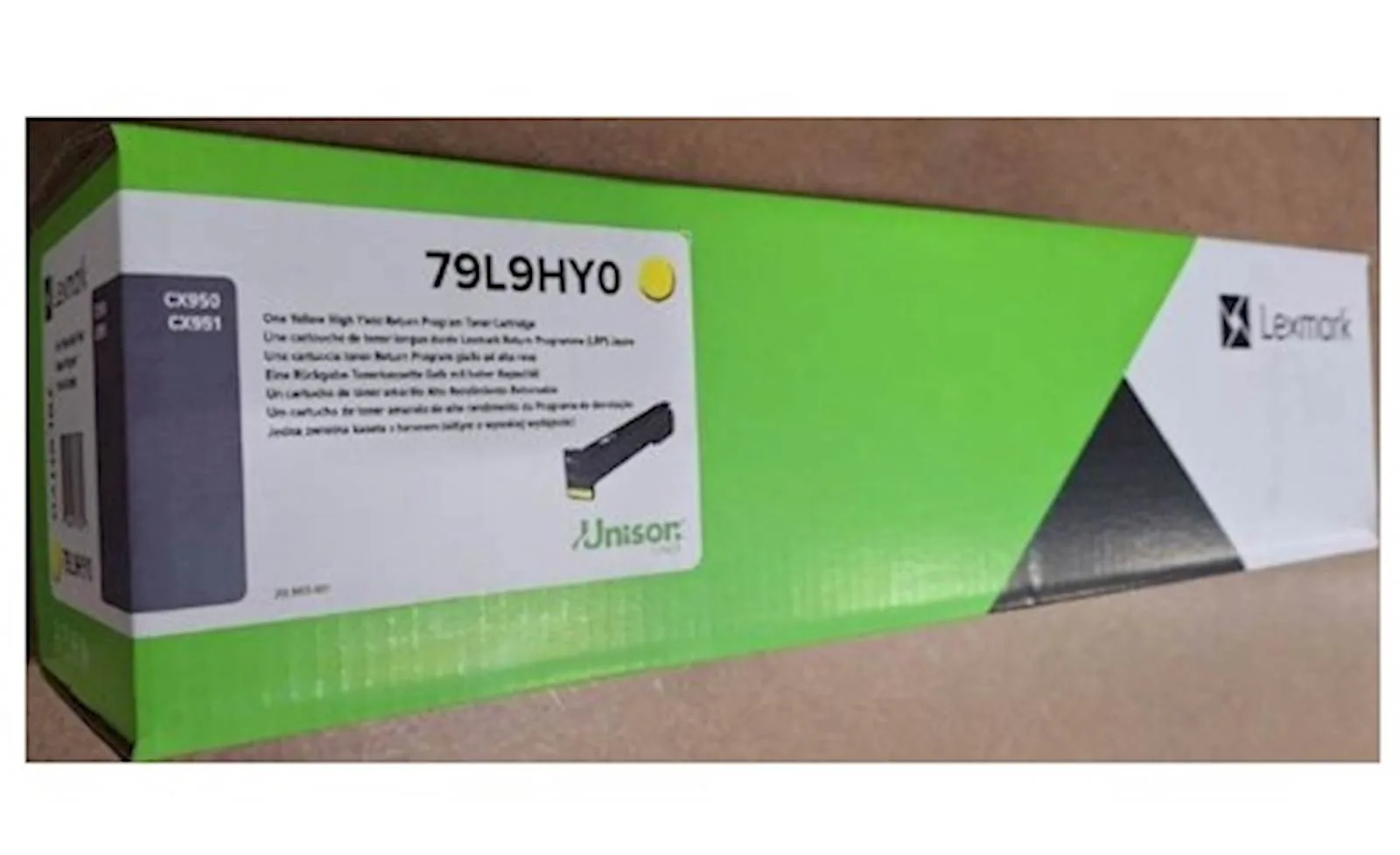Xerox TONER LEXMARK Y ZA CX950/CX951