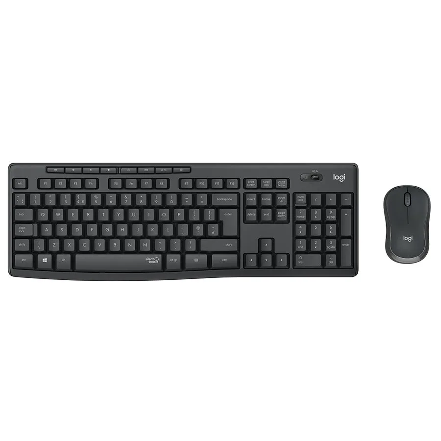 Logitech MK295 Silent Wireless Combo - GRAPHITE - HRV-SLV-SRB