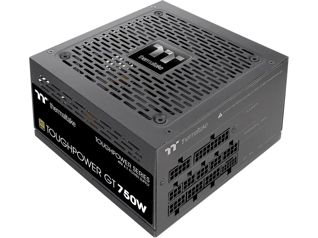 Thermaltake Toughpower GT 750w80+ Gold, full modular, ATX 3.1 native 12V-2x6 connector