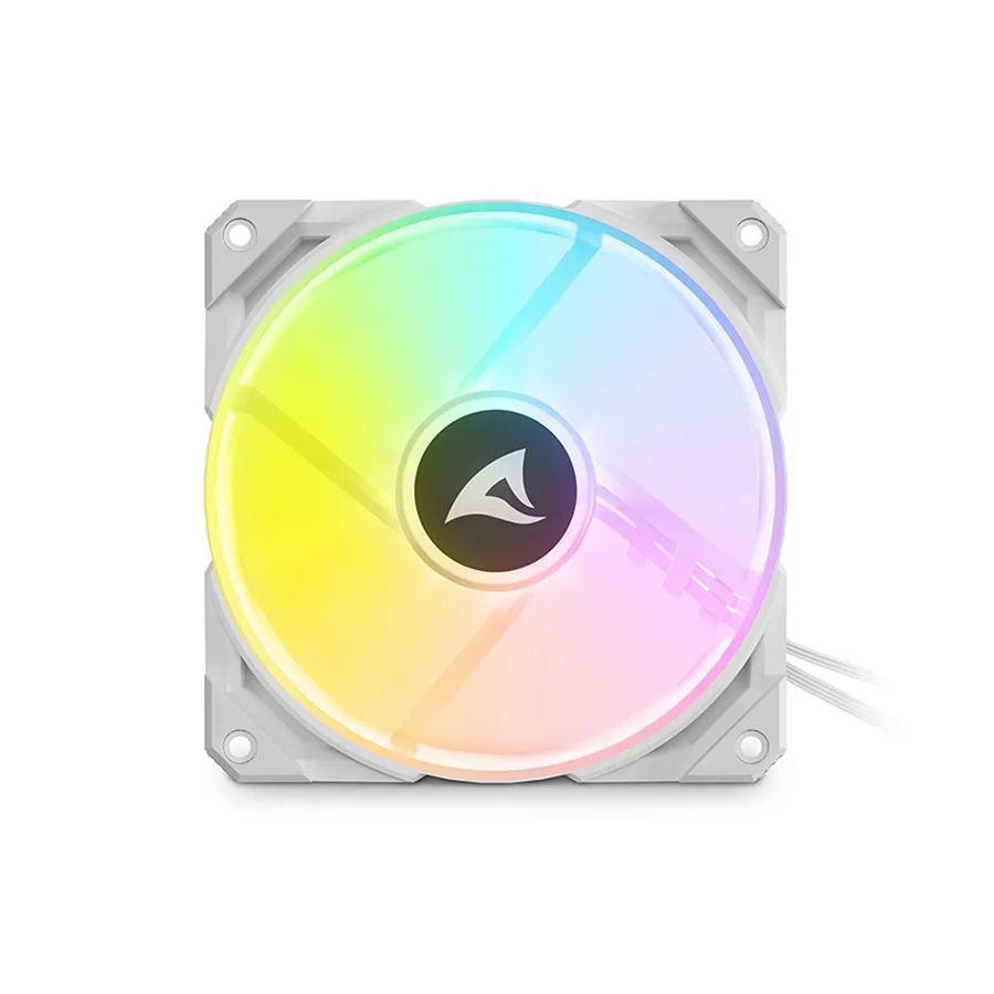 Ventilator Sharkoon Rebel F50 PWM ARGB White 120mm