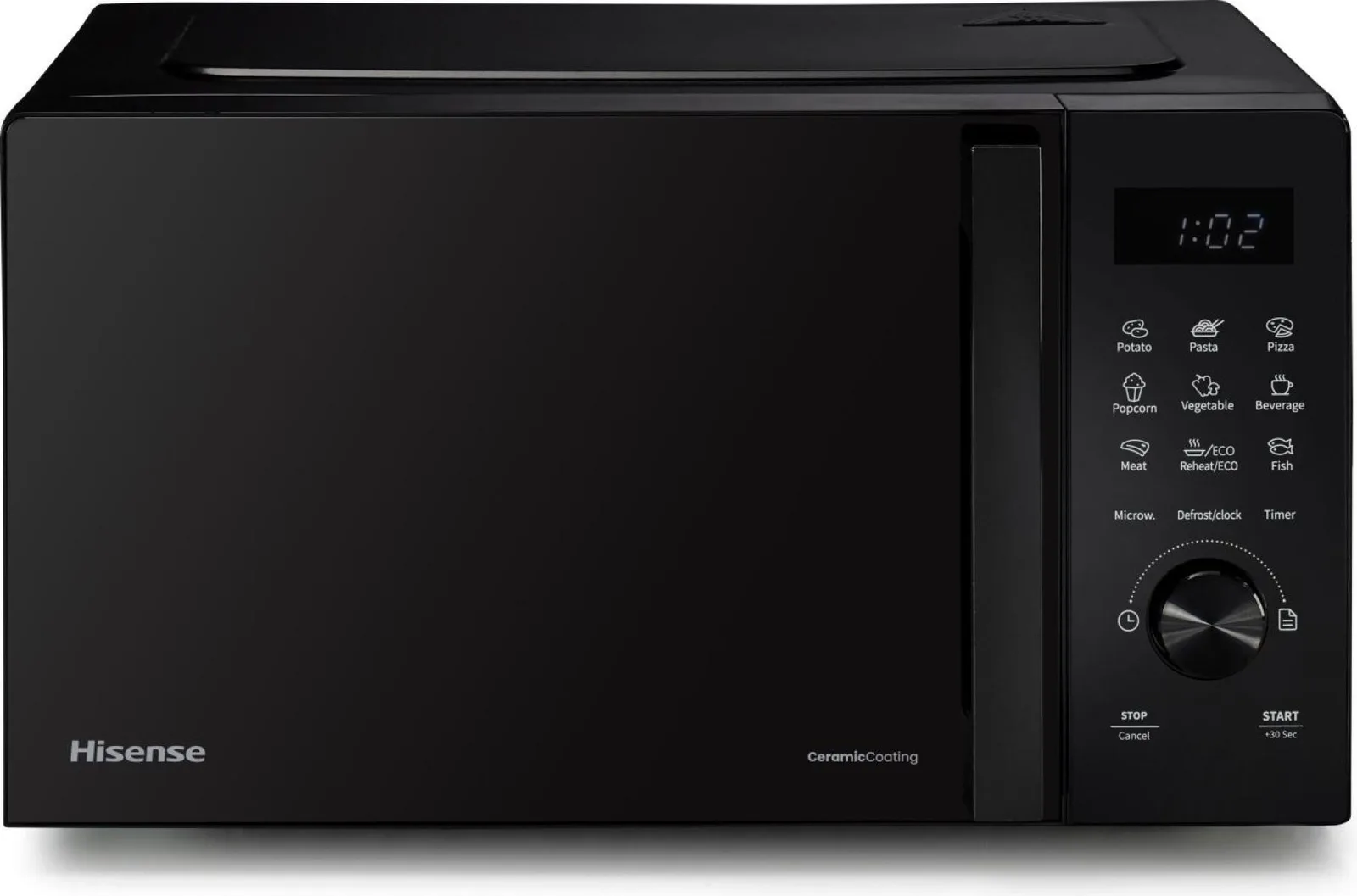 Hisense Mikrovalna pećnica 20 l, 700 W, Gumbi, Crna H20MOBSD1H