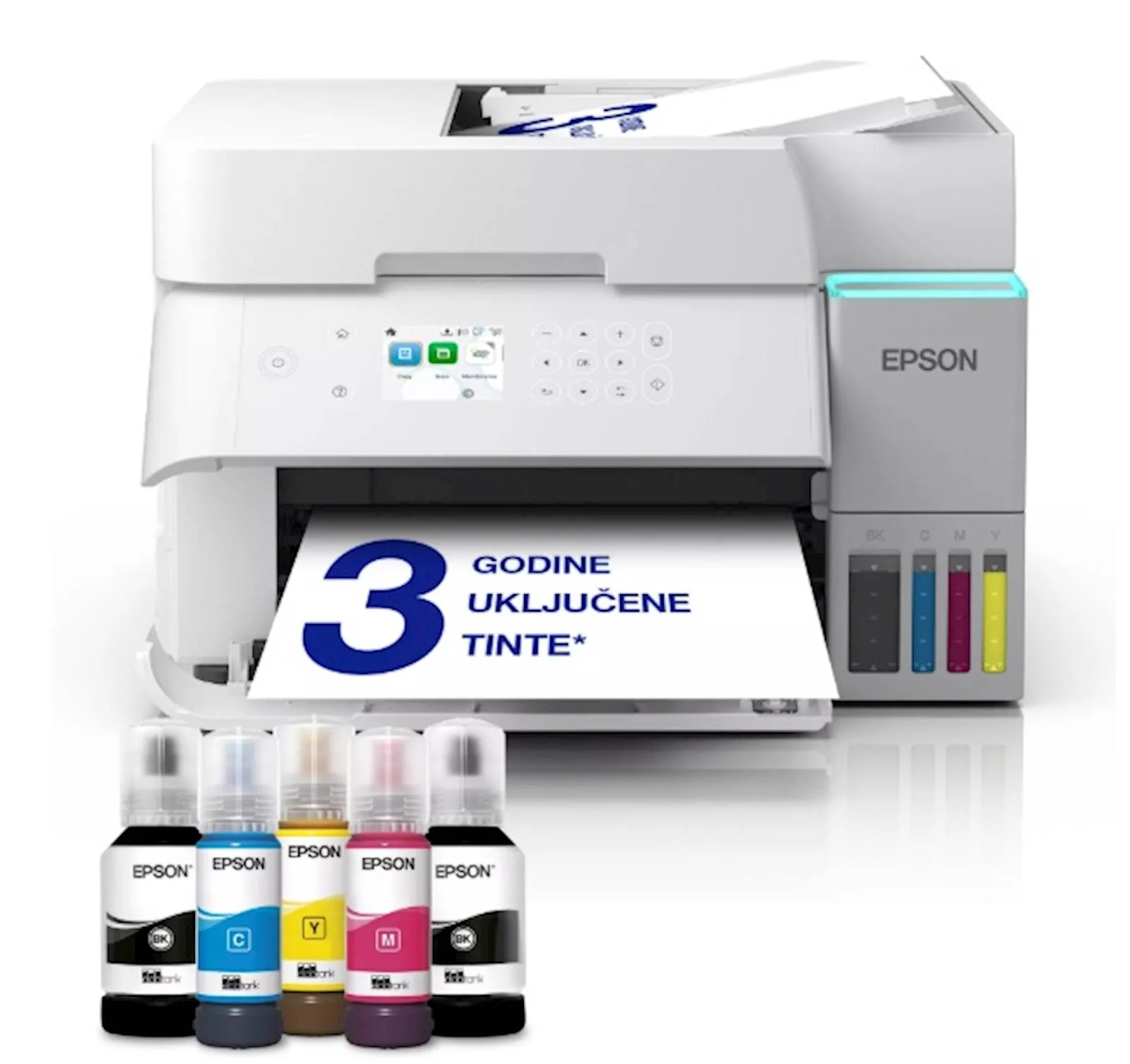 Printer Epson multifunkcijski INK ECOTANK L6376 wifi White