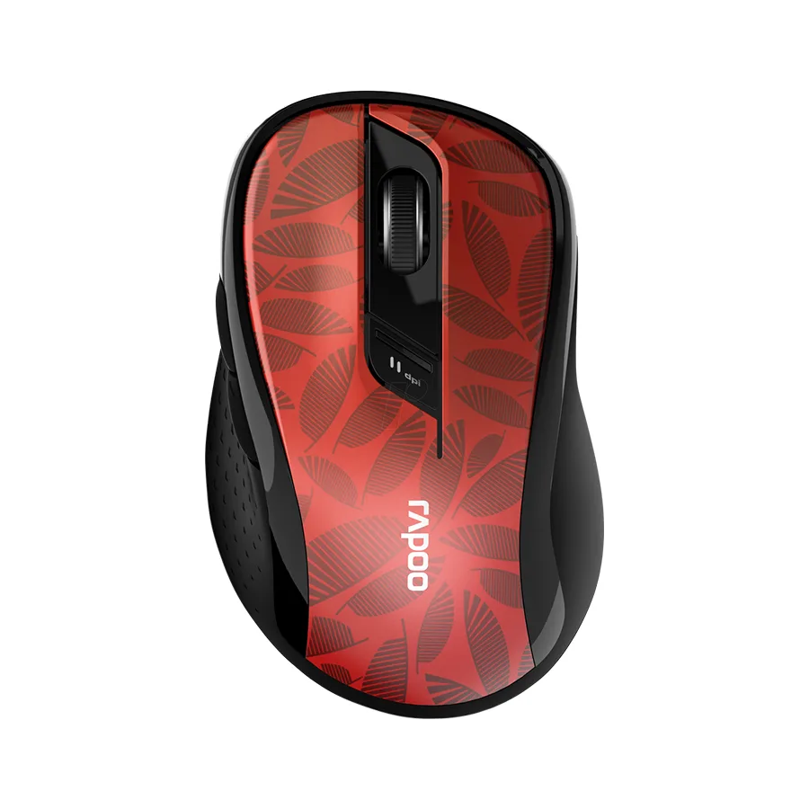 Miš RAPOO M500 DR RED Trendy Wireless Multi-Mode Mouse, R-18589
