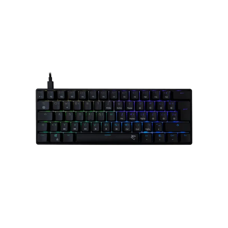 White Shark TASTATURA GK-004112 SHINOBI-2 Crna/HR-RED SW