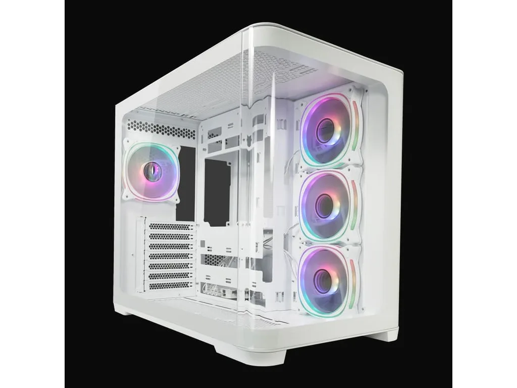 LC Power Case Gaming 8001WPro-Storm Light, Midi towerBTF, ATX, Micro-ATX, Mini-ITX