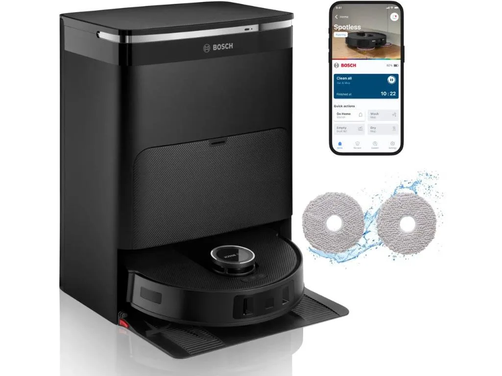 Bosch Robotski UsisivačSpotless MAX 11.000 Pa360 LiDAR navigacija