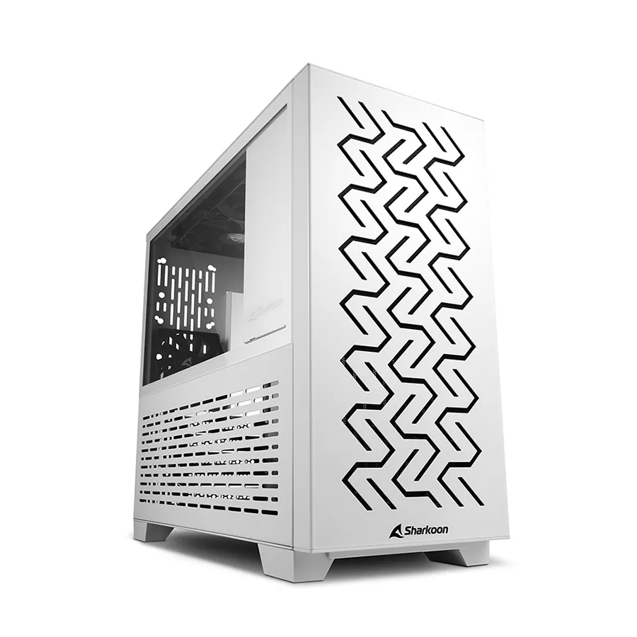 Kućište SHARKOON gaming MS-Z1000 wh, white, ventilatori 1x80mm PWM, 3x120mm PWM, Micro-ATX