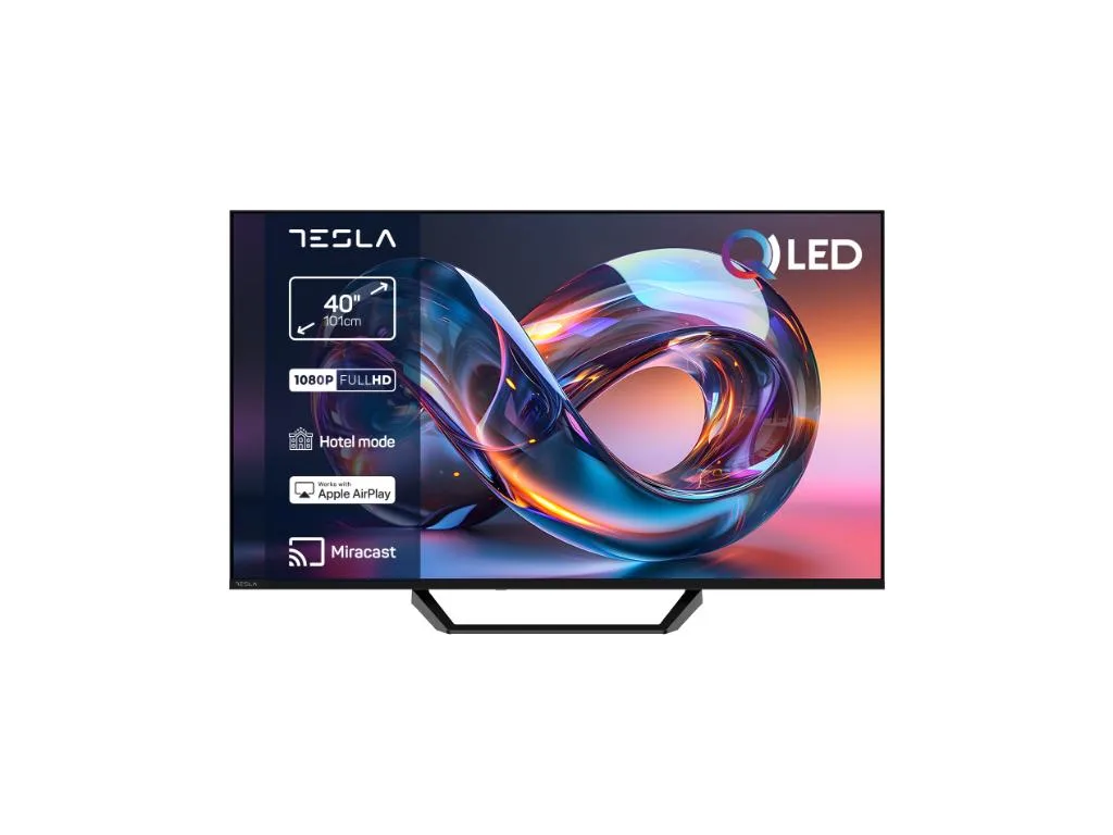 Tesla TV QLED Q40E665BFV FHD SMART TV HOTEL MODE