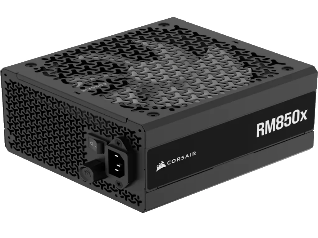 Corsair PSU 850W RM850xGold, Fully Modular, 12V-2x68xSATA, 3xPCIe, ATx 3.1, PCIe 5.1