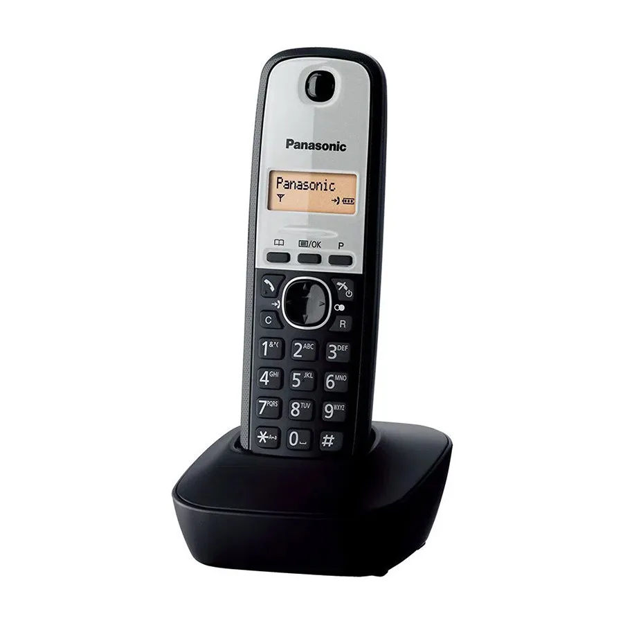 KX-TG1911FXG Panasonic telefon crni. 1,25" LCD ekran, Tel. imenik 50 brojeva