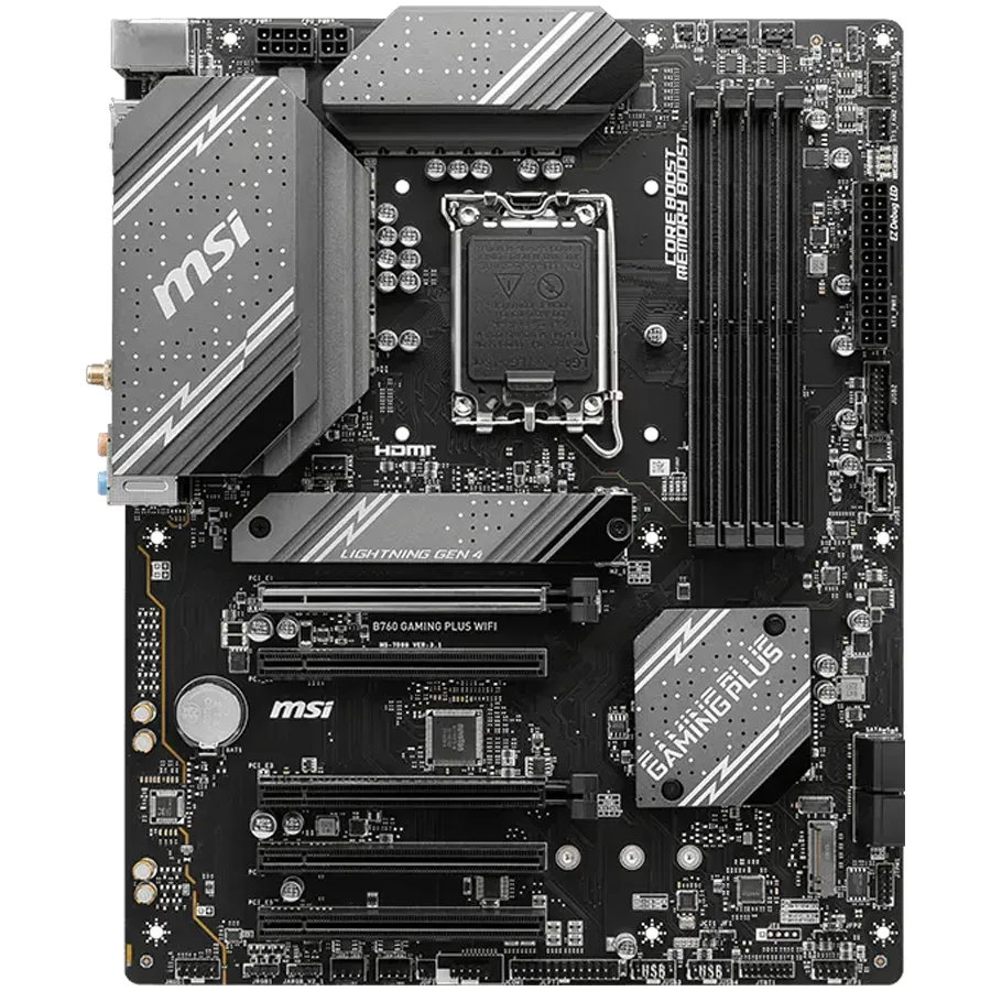 MSI MB B760 LGA 1700 4x DDR5 1x HDMI 1x DisplayPort 2x M.2 4xSATA ATX