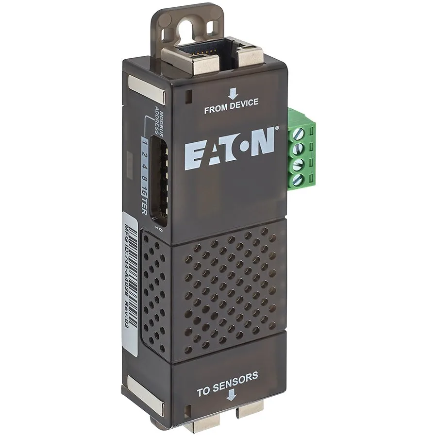 Eaton Environmental Monitoring Probe (EMP) Gen 2, provides one temperature, one humidity