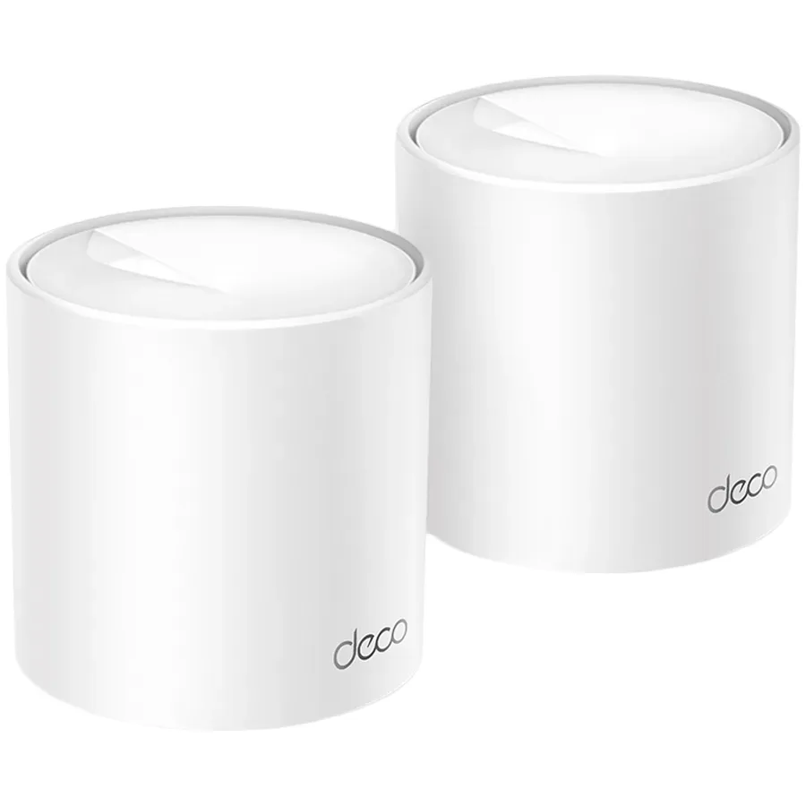 TP-Link Deco X10 (2-pack) AX1500 Whole Home Mesh Wi-Fi 6 System, 300 Mbps at 2.4 GHz + 1201 Mbps at 5 GHz
