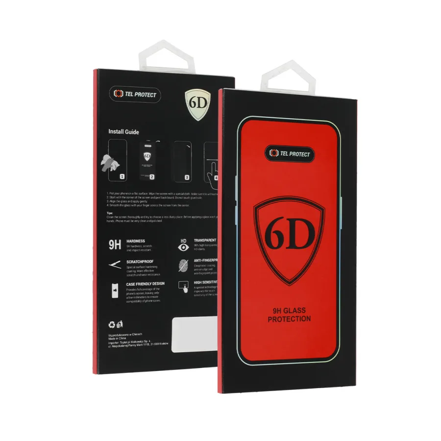 Xiaomi PUNO LJEPILO 6D KALJENO STAKLO ZA REDMI 10 BLACK