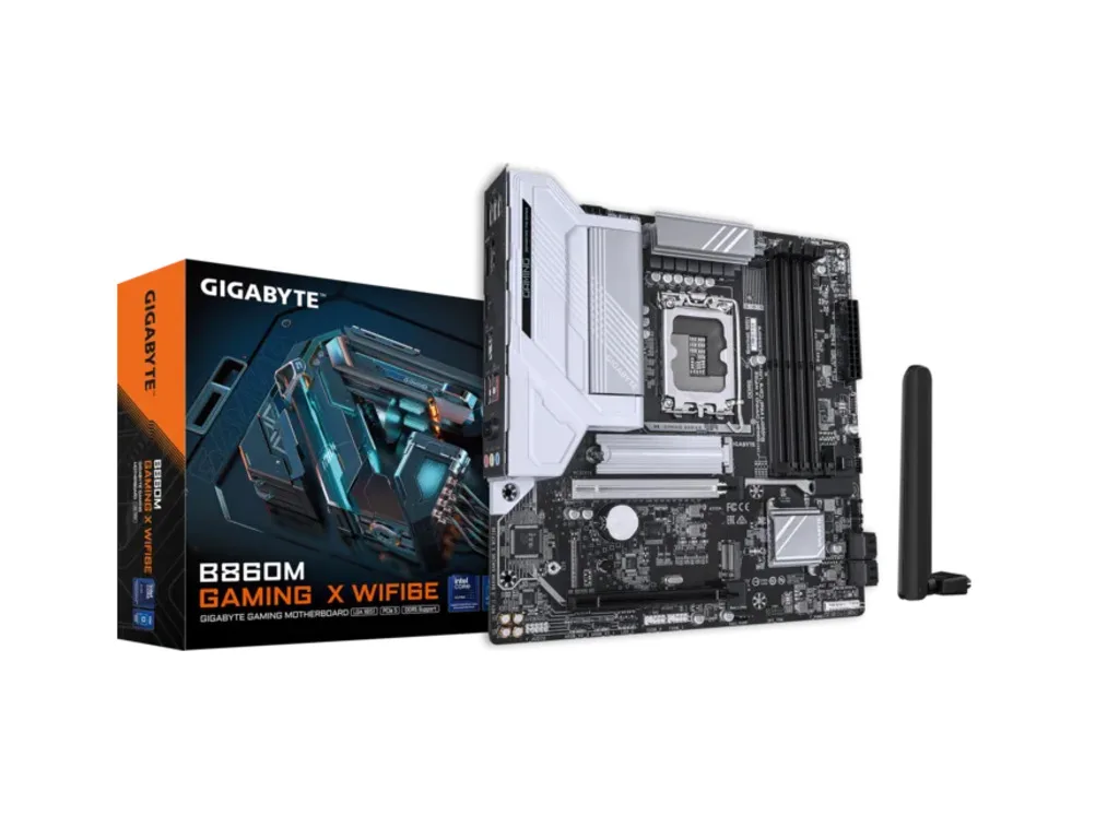 Gigabyte MB B860M Gaming X LGA1851, 4xDDR5, 2xM.2, 4xSATA 6xUSB, HDMI, DP, USB Type-C, mATX