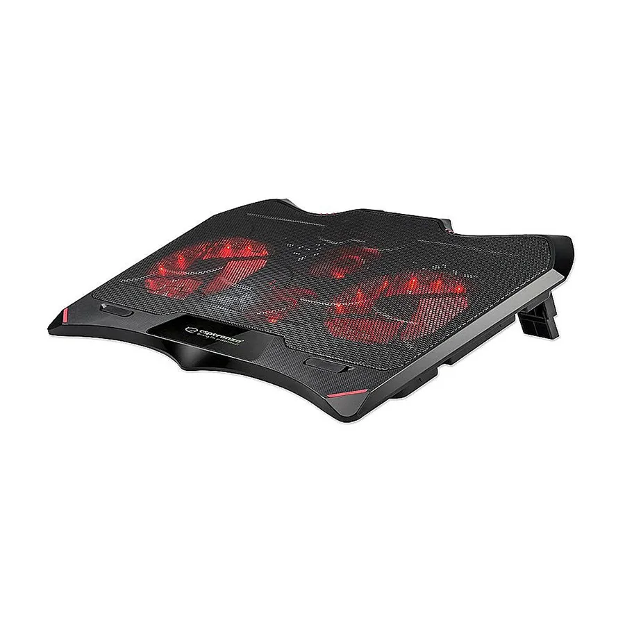 Esperanza Postolje za notebook gaming BURAN, LED illuminated, 4x ventilator, EGC102